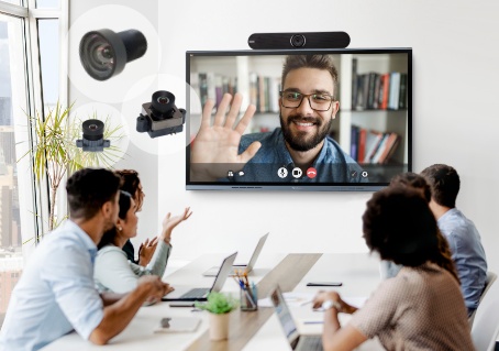 Lentes de videoconferência | Mantenha a alta qualidade de imagem em ambientes com pouca luz