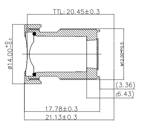 camera monitoring system lens YT-7619