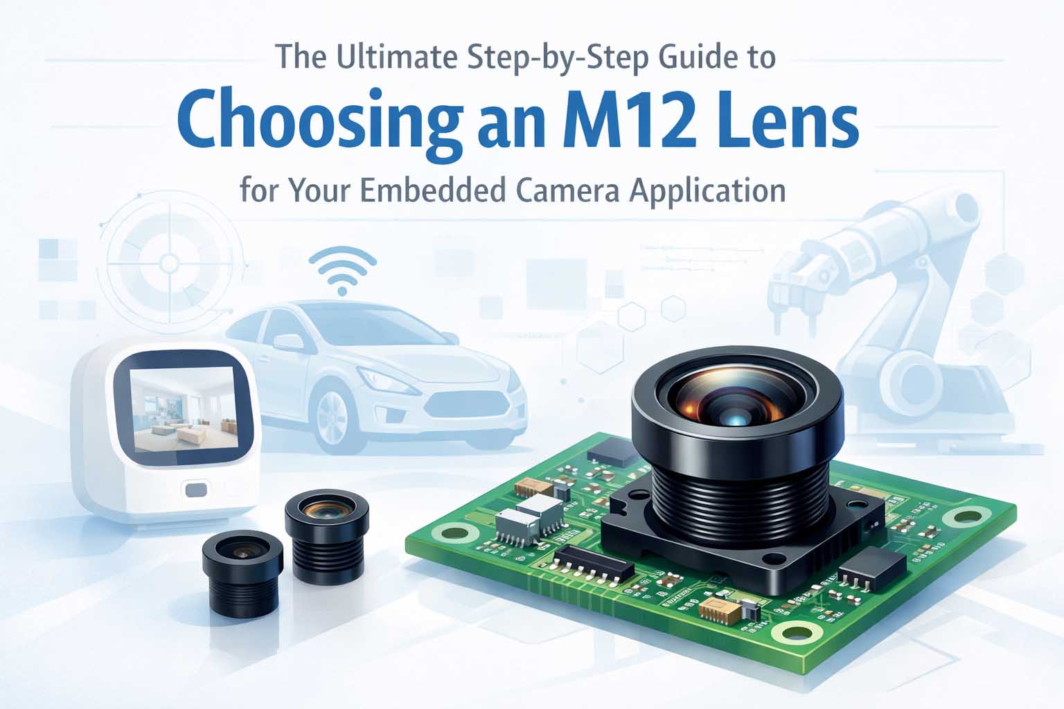 The Ultimate Step-by-Step Guide to Choosing an M12 Lens for Your Embedded Camera Application